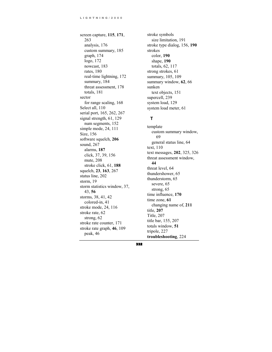 Boltek Lightning/2000 User Manual | Page 332 / 333
