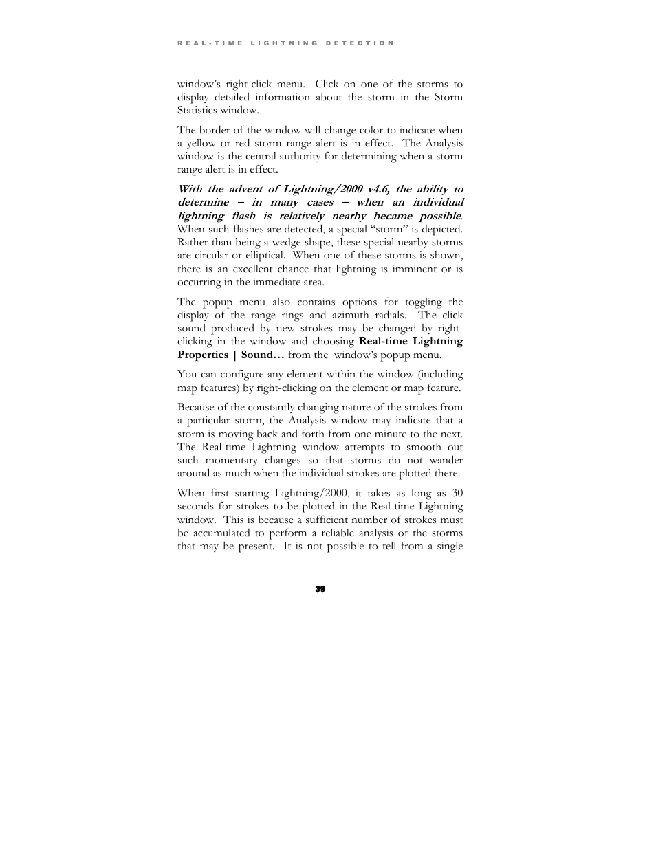Boltek Lightning/2000 User Manual | Page 39 / 333