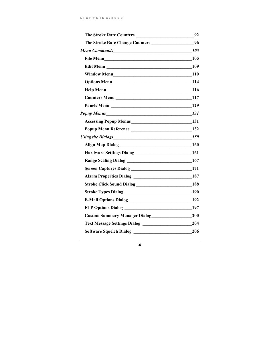 Boltek Lightning/2000 User Manual | Page 4 / 333
