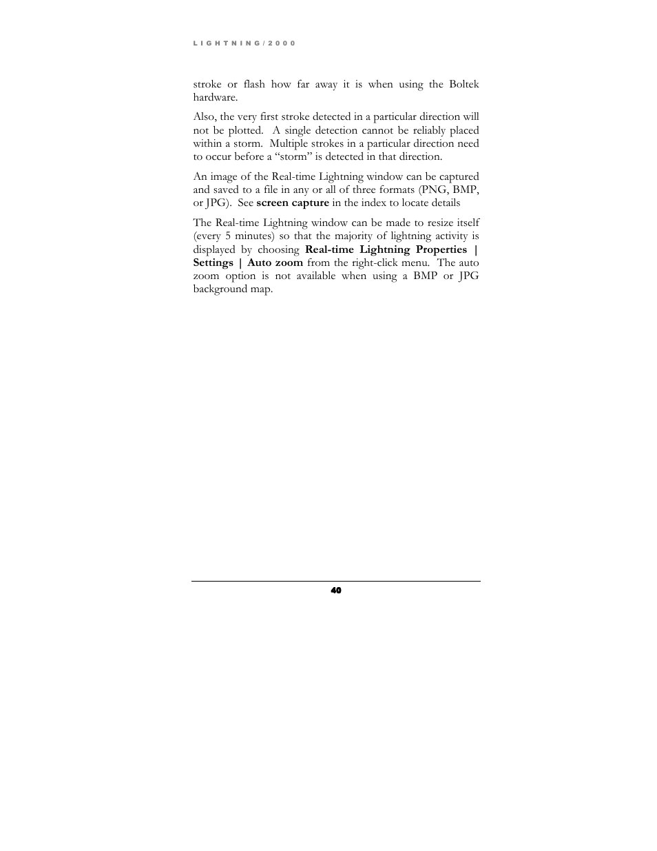 Boltek Lightning/2000 User Manual | Page 40 / 333