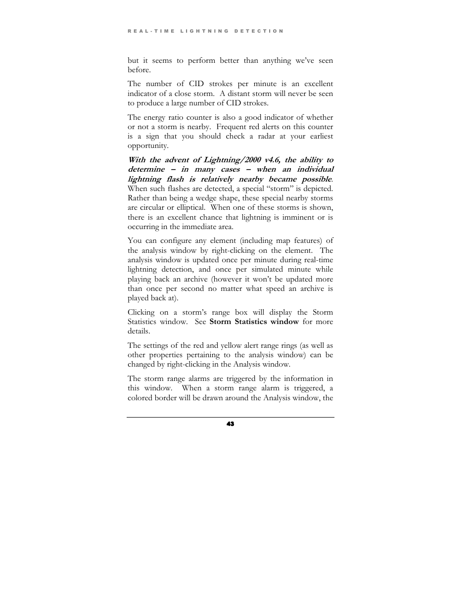 Boltek Lightning/2000 User Manual | Page 43 / 333