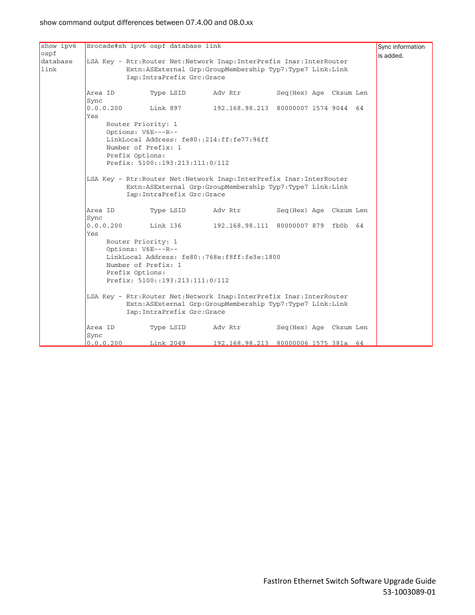 Brocade FastIron Ethernet Switch Software Upgrade Guide User Manual | Page 108 / 121