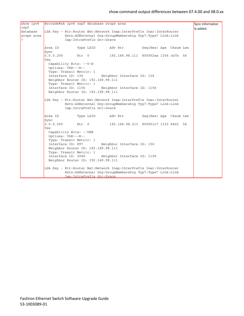 Brocade FastIron Ethernet Switch Software Upgrade Guide User Manual | Page 113 / 121