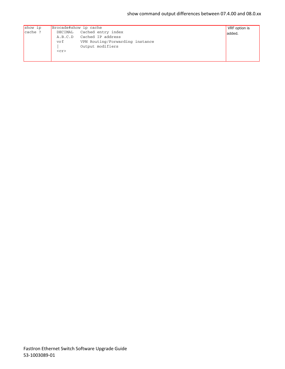 Brocade FastIron Ethernet Switch Software Upgrade Guide User Manual | Page 121 / 121