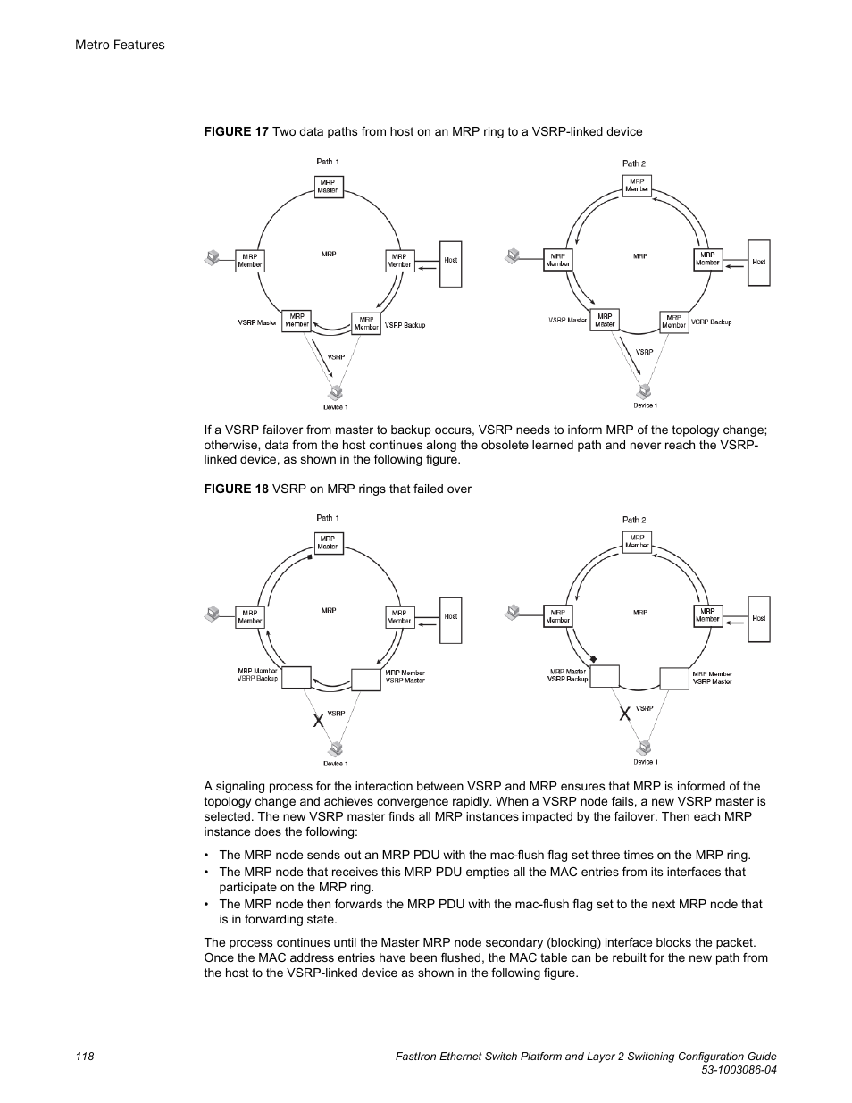 Brocade FastIron Ethernet Switch Platform and Layer 2 Switching Configuration Guide User Manual | Page 118 / 454