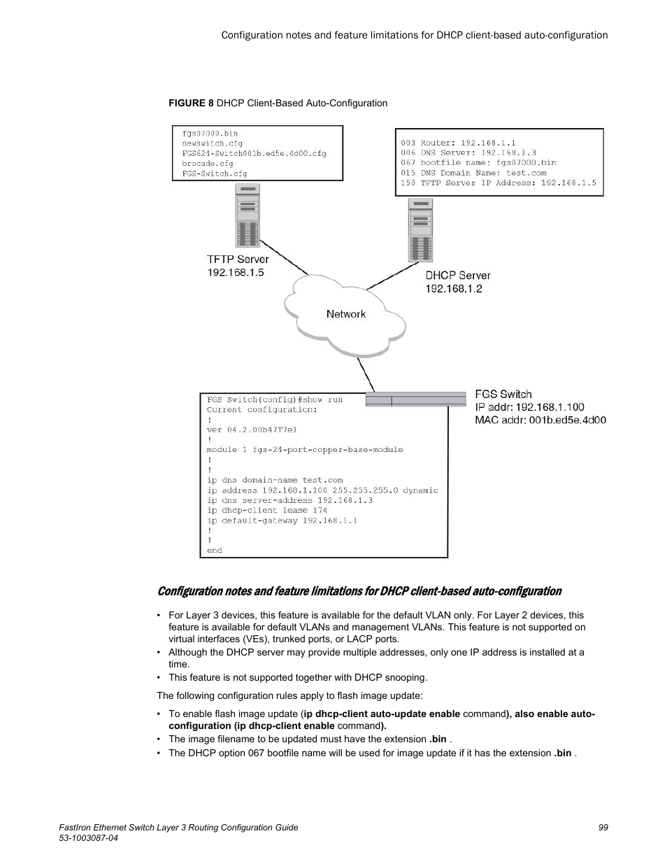 Brocade FastIron Ethernet Switch Layer 3 Routing Configuration Guide User Manual | Page 99 / 672