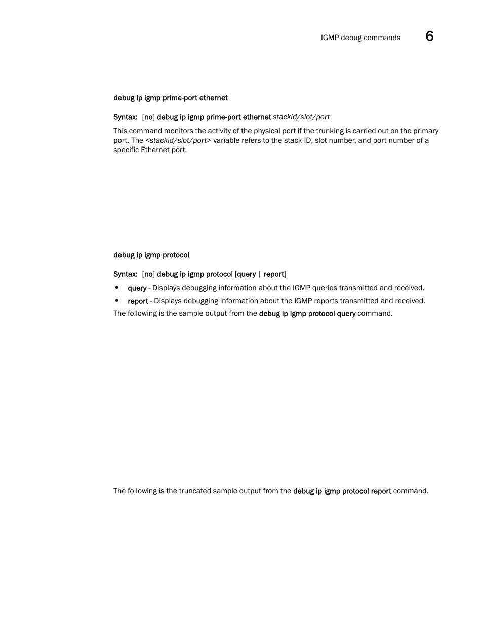 Brocade FastIron SX, FCX, and ICX Diagnostic Reference User Manual | Page 159 / 222