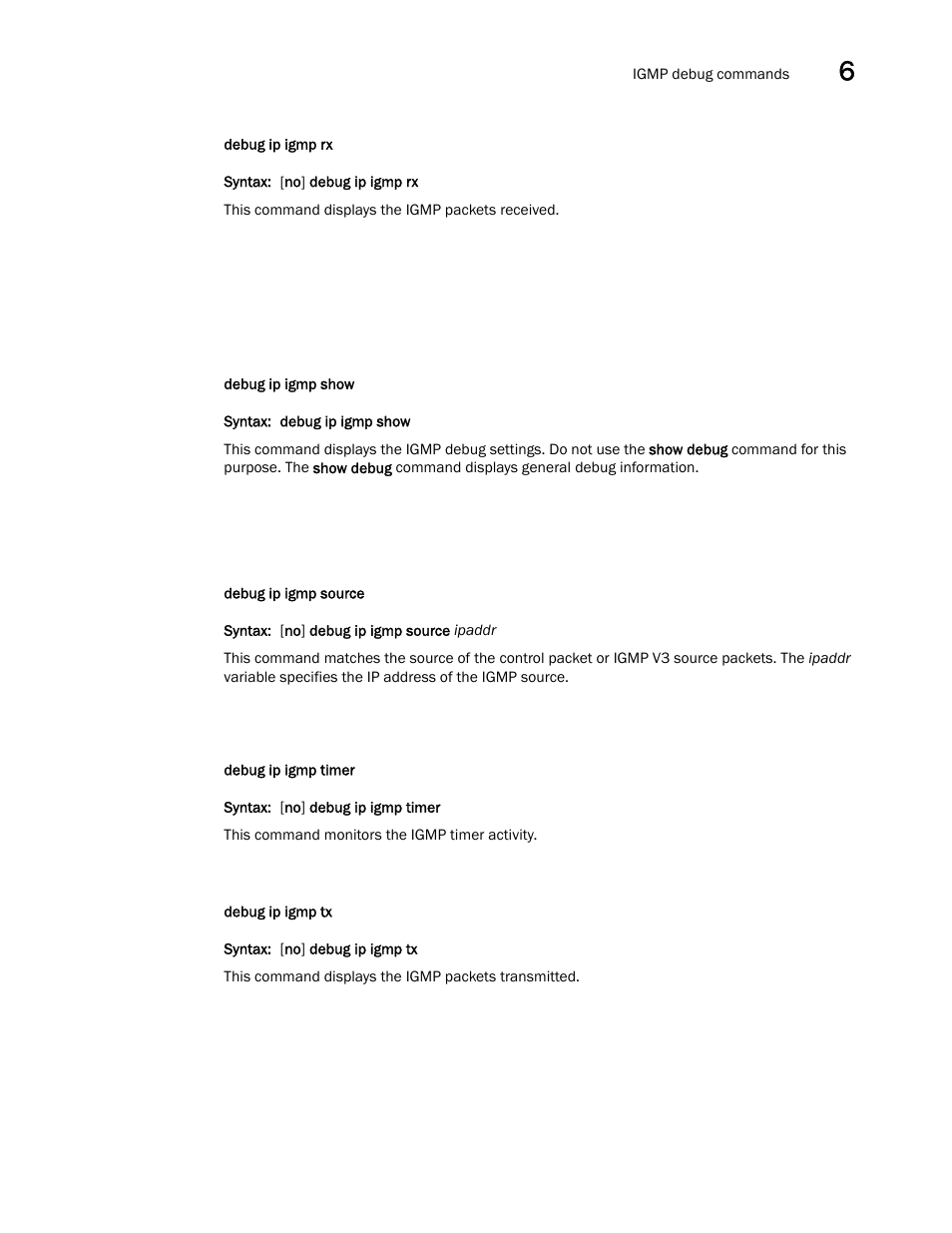 Brocade FastIron SX, FCX, and ICX Diagnostic Reference User Manual | Page 161 / 222