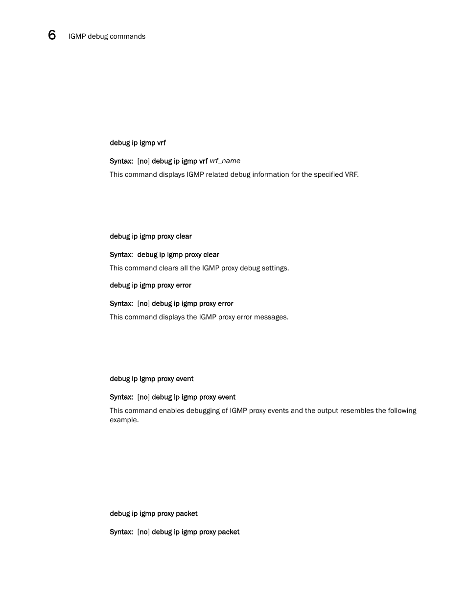 Brocade FastIron SX, FCX, and ICX Diagnostic Reference User Manual | Page 162 / 222