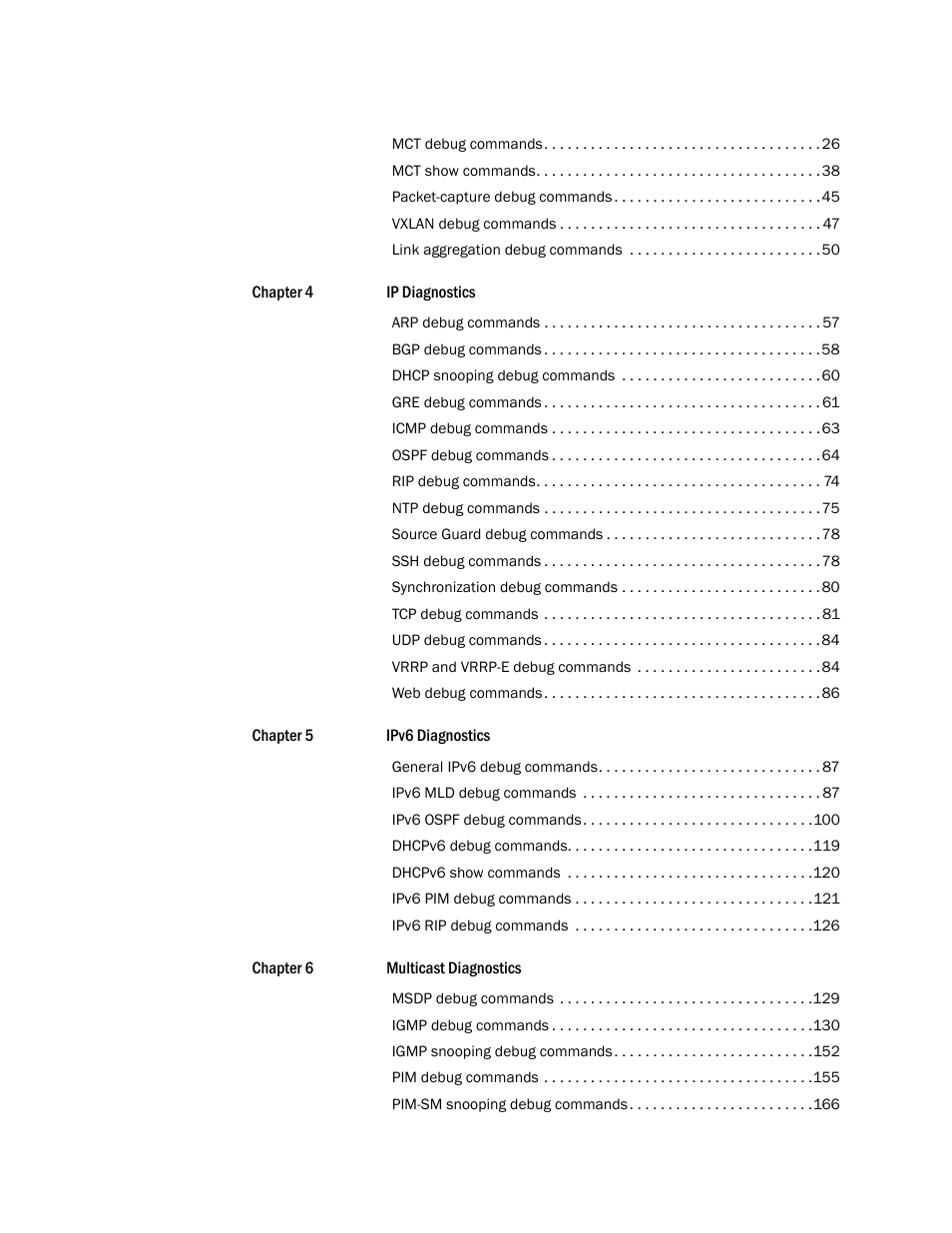 Brocade FastIron SX, FCX, and ICX Diagnostic Reference User Manual | Page 4 / 222