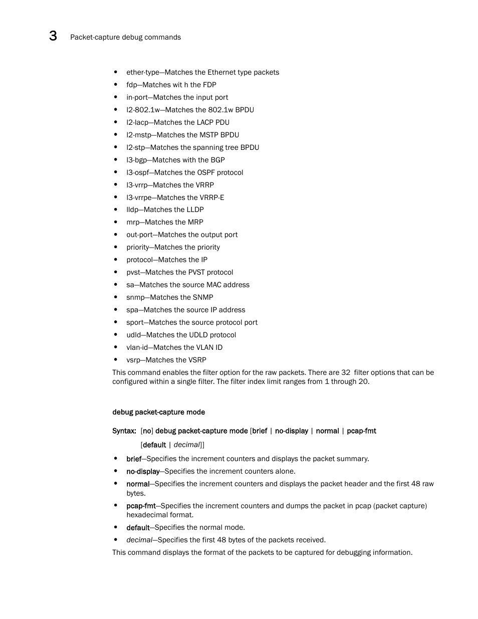 Brocade FastIron SX, FCX, and ICX Diagnostic Reference User Manual | Page 58 / 222