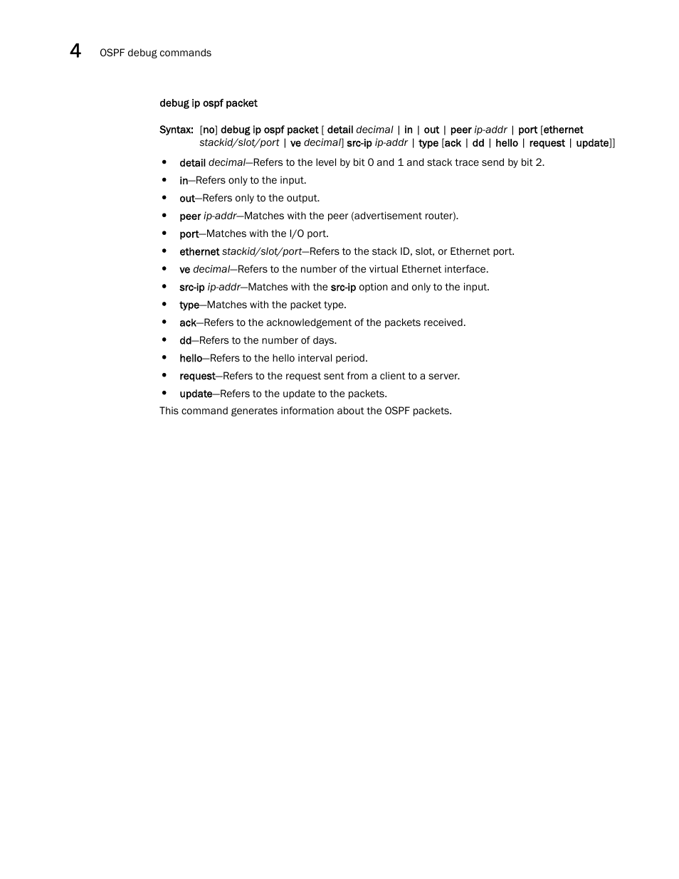 Brocade FastIron SX, FCX, and ICX Diagnostic Reference User Manual | Page 82 / 222