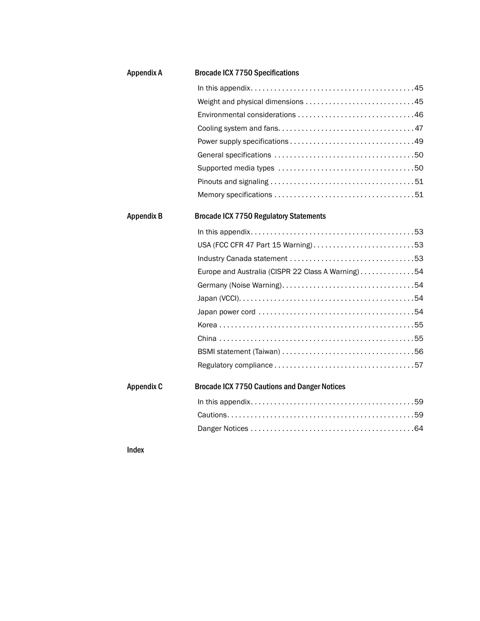 Brocade ICX 7750 Hardware Installation Guide User Manual | Page 5 / 80