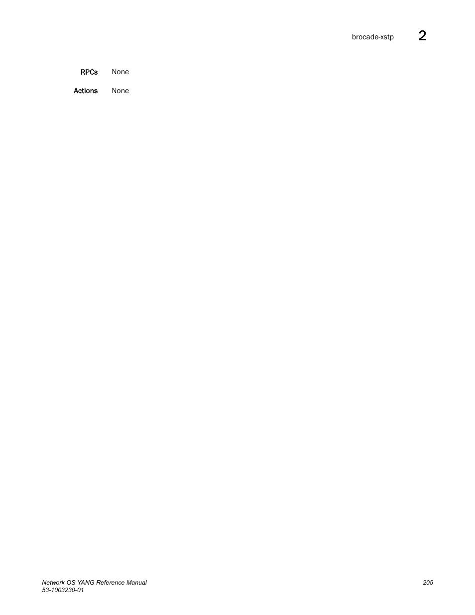 Brocade Network OS YANG Reference Manual v4.1.1 User Manual | Page 217 / 238