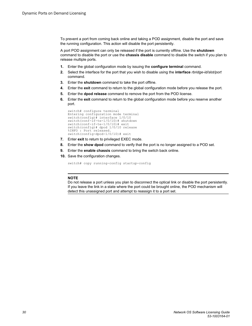 Brocade Network OS Software Licensing Guide v4.1.0 User Manual | Page 32 / 34