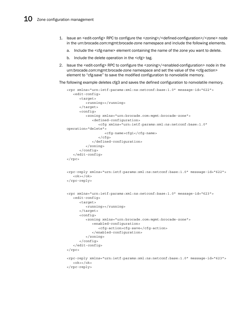 Brocade Network OS NETCONF Operations Guide v4.1.1 User Manual | Page 156 / 622