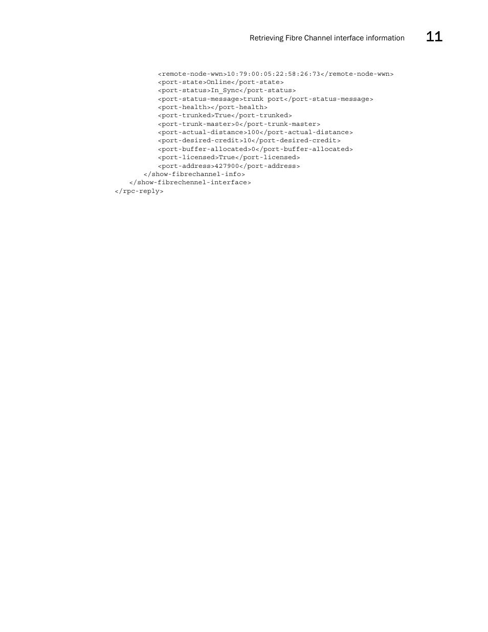 Brocade Network OS NETCONF Operations Guide v4.1.1 User Manual | Page 173 / 622
