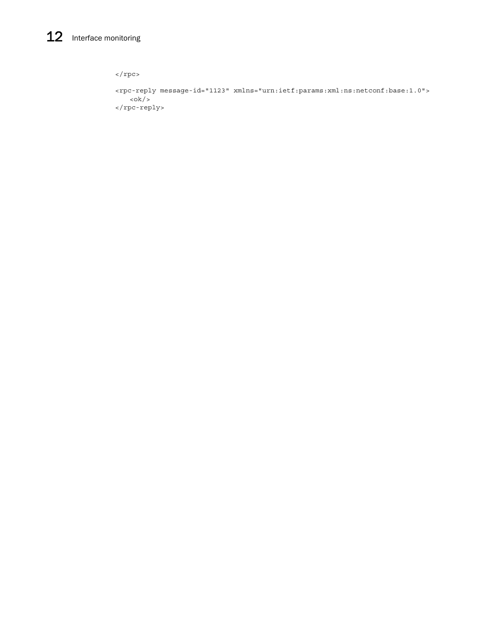 Brocade Network OS NETCONF Operations Guide v4.1.1 User Manual | Page 194 / 622