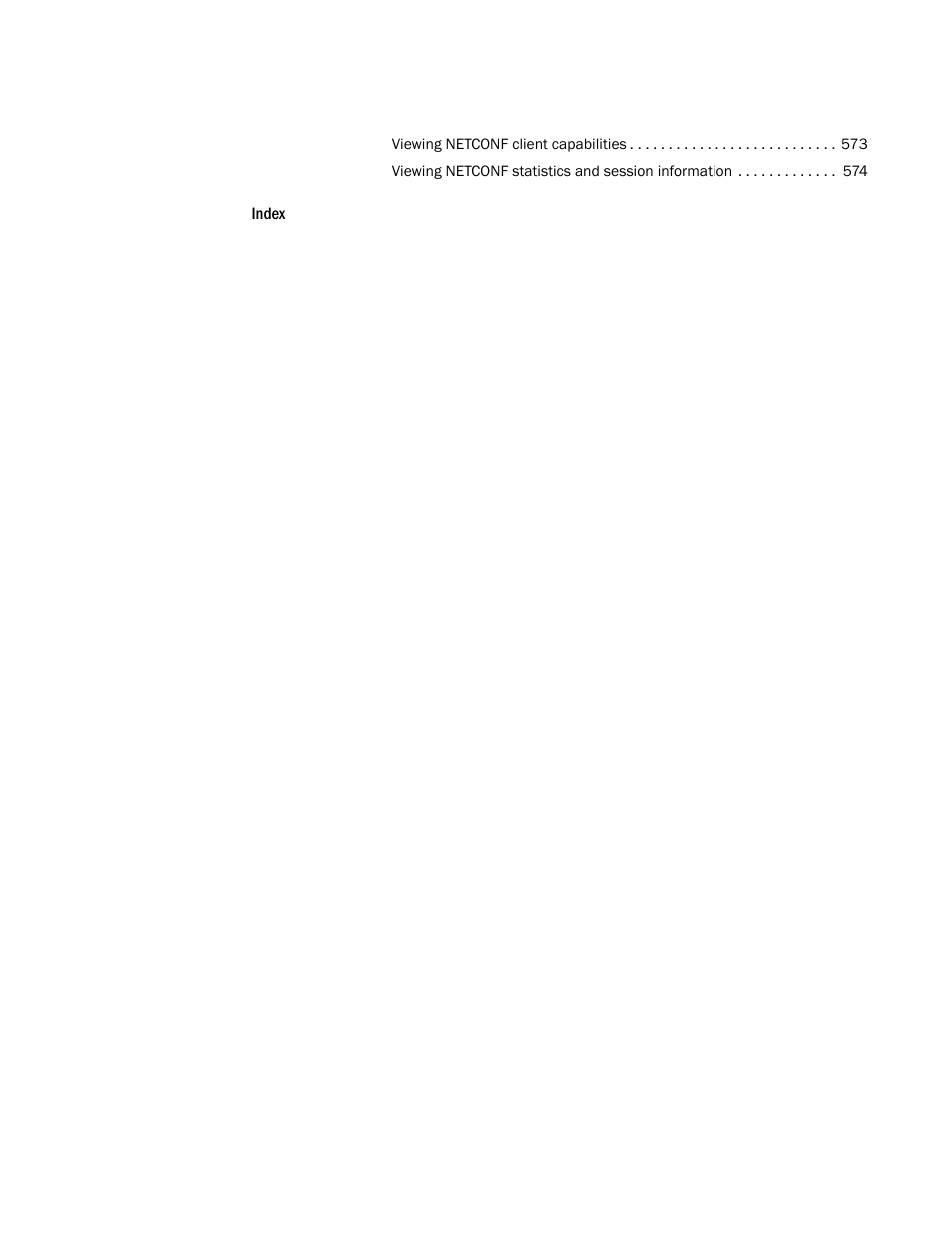 Brocade Network OS NETCONF Operations Guide v4.1.1 User Manual | Page 21 / 622