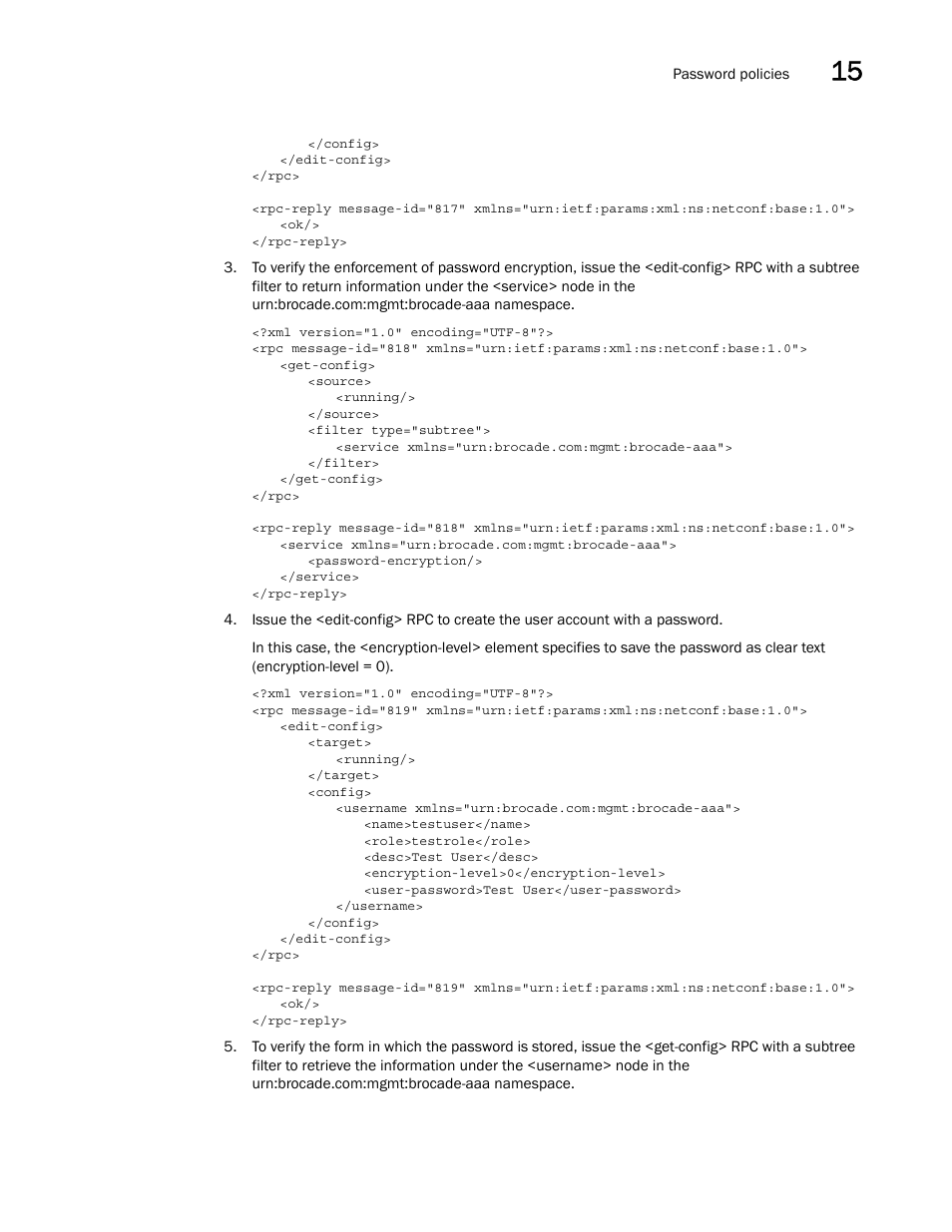 Brocade Network OS NETCONF Operations Guide v4.1.1 User Manual | Page 223 / 622