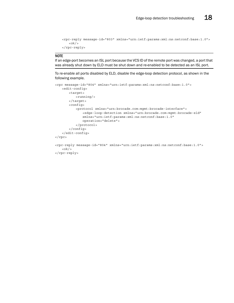 Brocade Network OS NETCONF Operations Guide v4.1.1 User Manual | Page 271 / 622