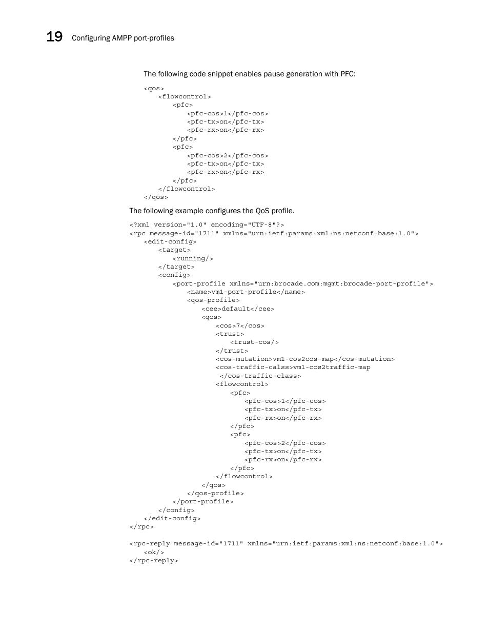 Brocade Network OS NETCONF Operations Guide v4.1.1 User Manual | Page 284 / 622