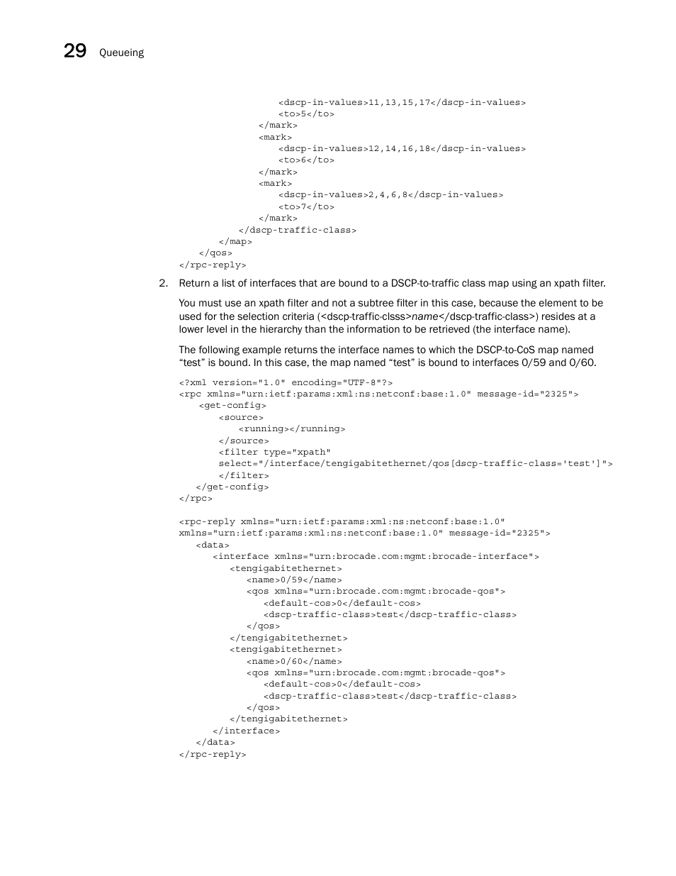 Brocade Network OS NETCONF Operations Guide v4.1.1 User Manual | Page 476 / 622