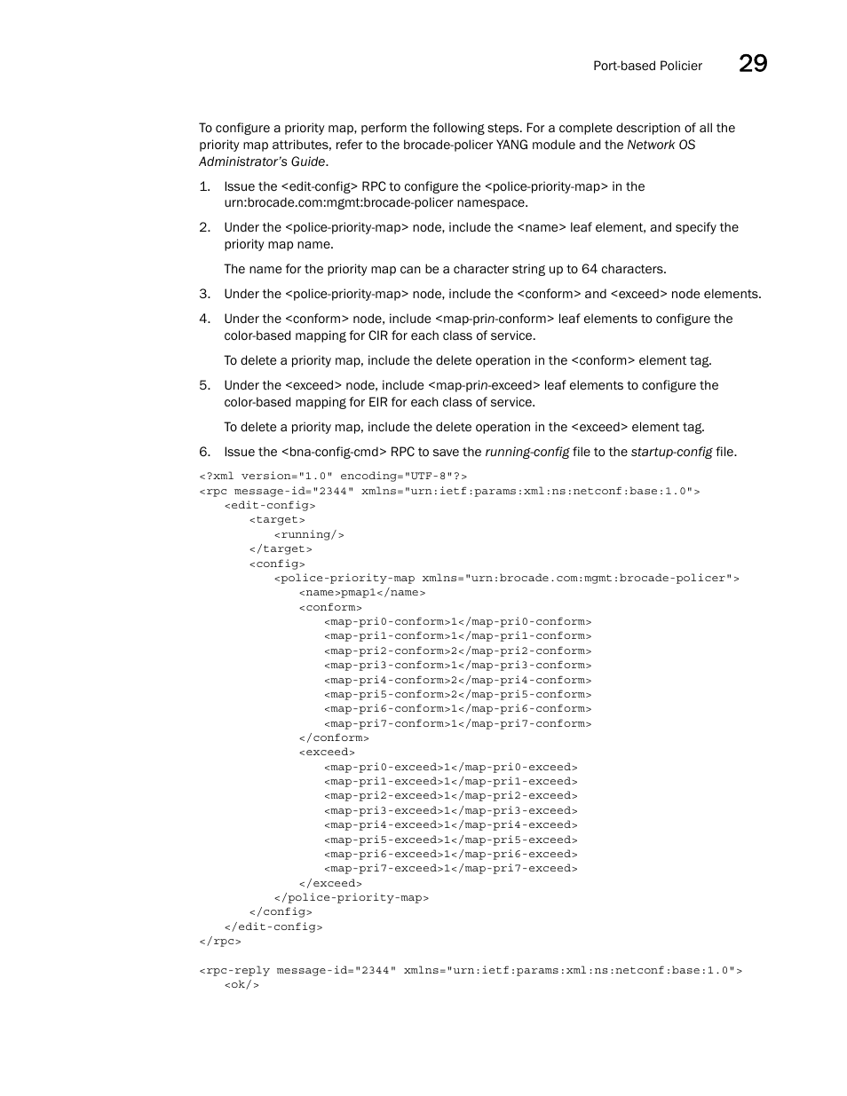 Brocade Network OS NETCONF Operations Guide v4.1.1 User Manual | Page 495 / 622