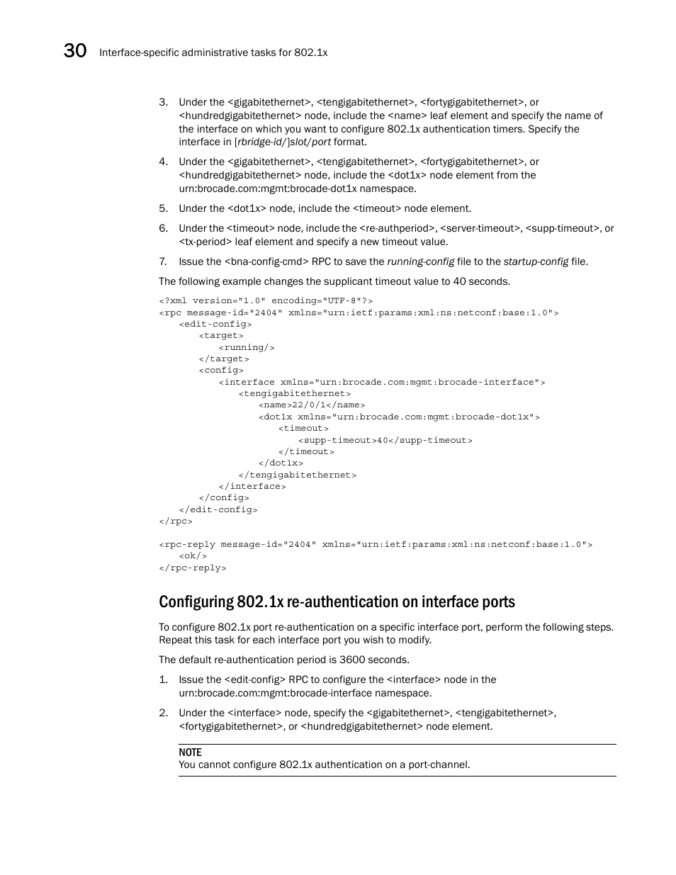 Brocade Network OS NETCONF Operations Guide v4.1.1 User Manual | Page 510 / 622