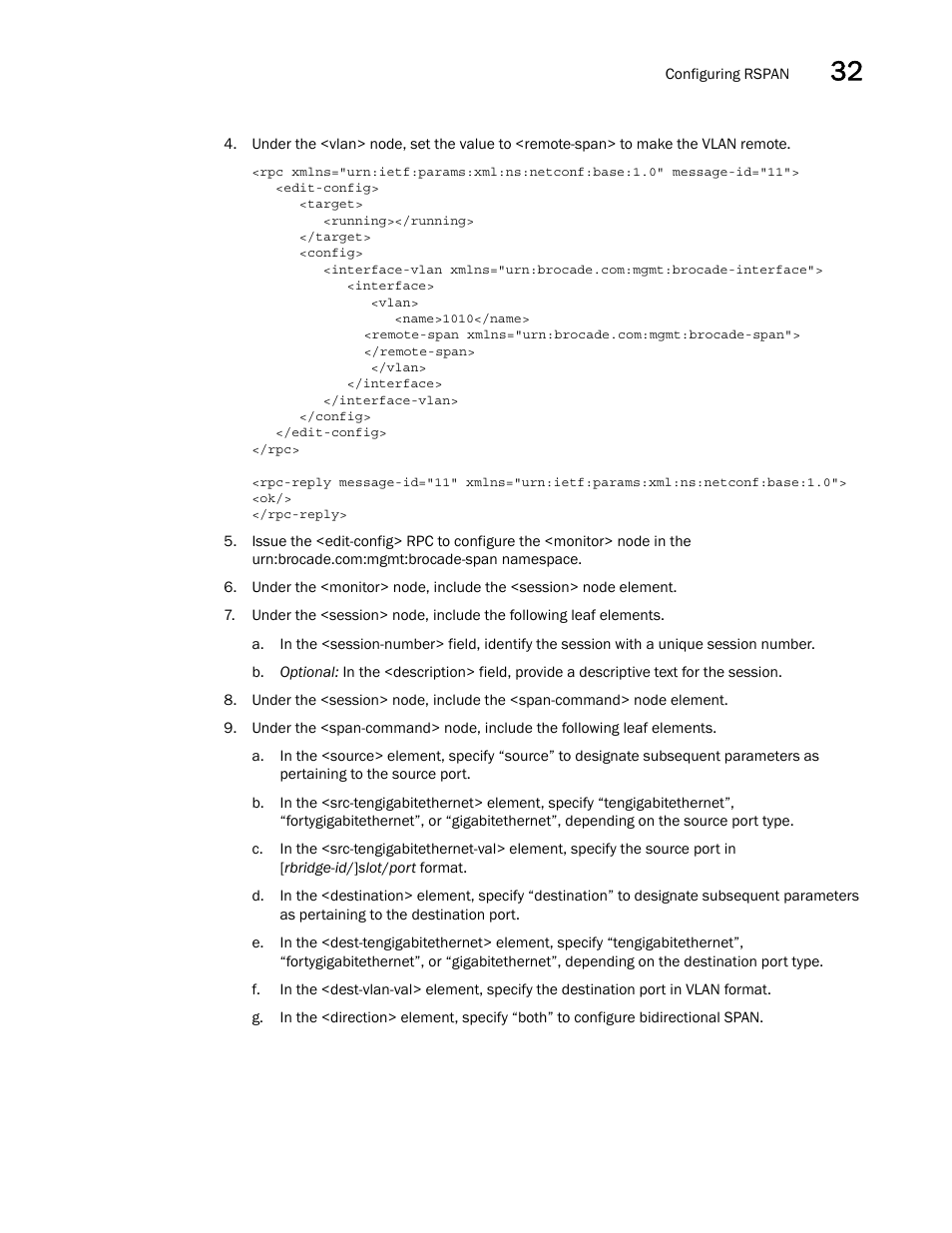 Brocade Network OS NETCONF Operations Guide v4.1.1 User Manual | Page 533 / 622