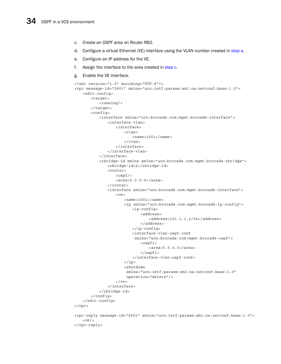 Brocade Network OS NETCONF Operations Guide v4.1.1 User Manual | Page 554 / 622
