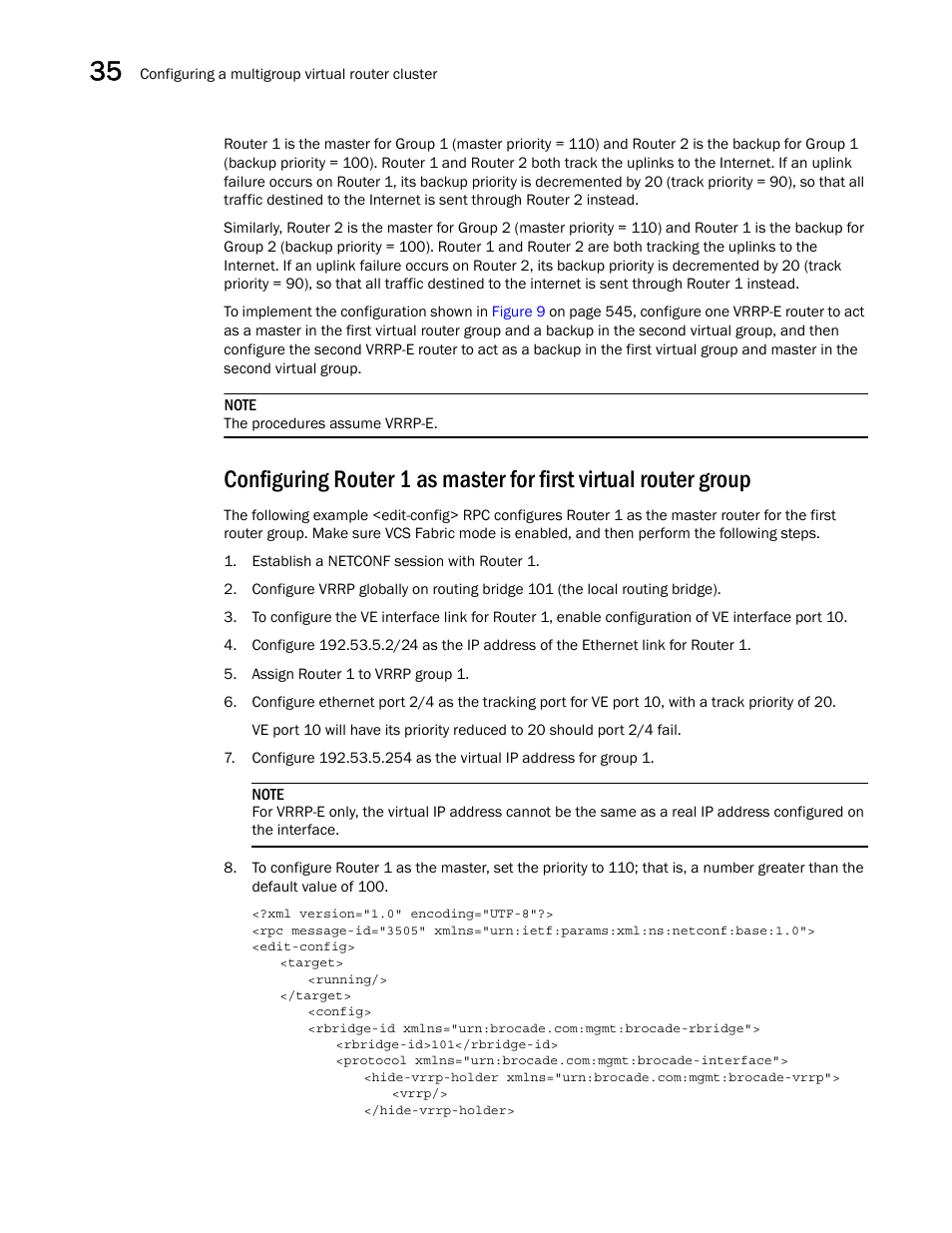 Brocade Network OS NETCONF Operations Guide v4.1.1 User Manual | Page 578 / 622