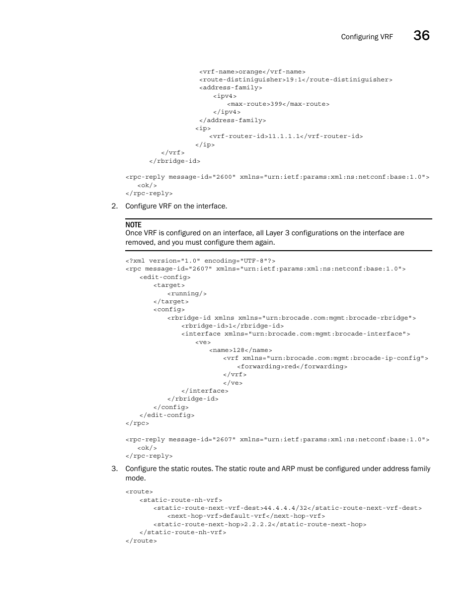 Brocade Network OS NETCONF Operations Guide v4.1.1 User Manual | Page 587 / 622