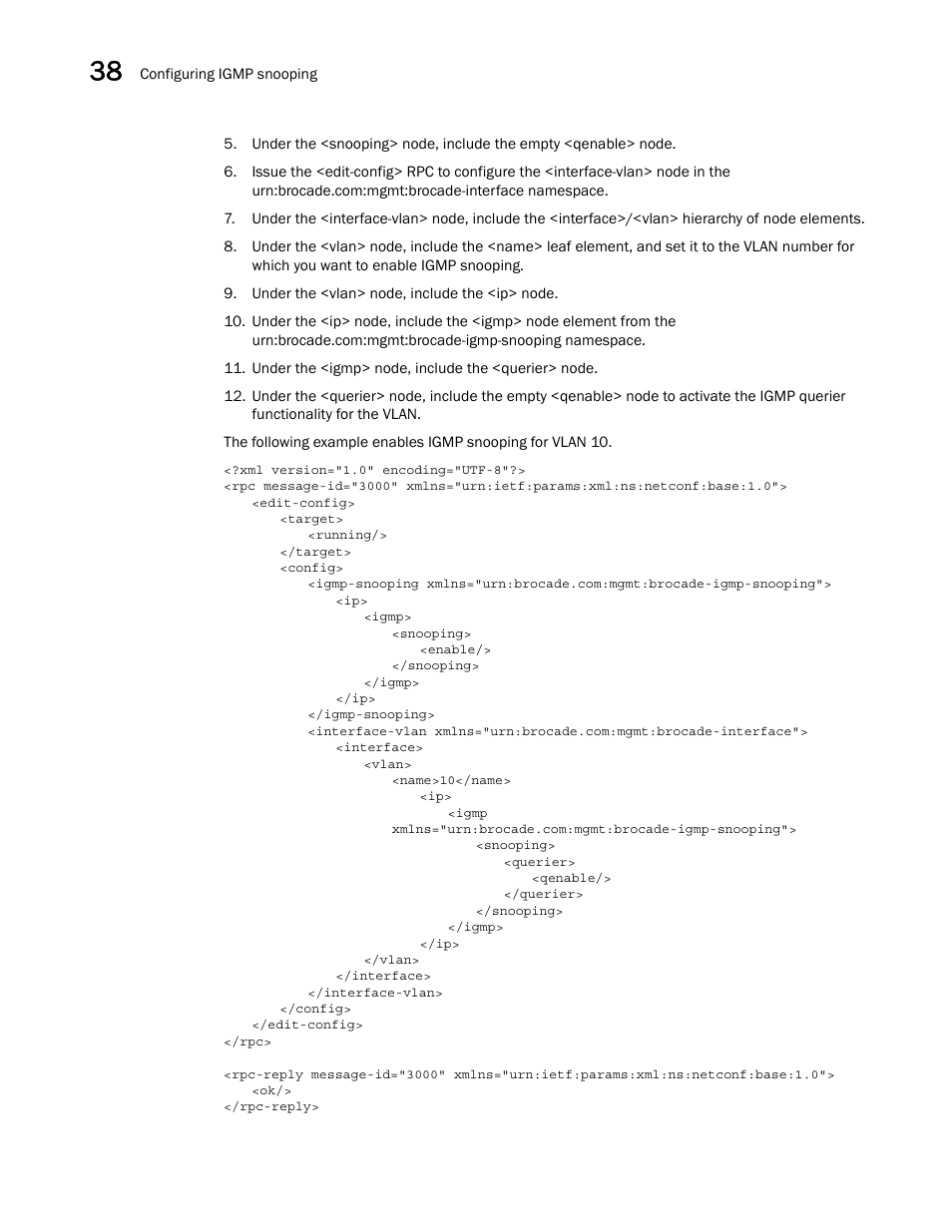 Brocade Network OS NETCONF Operations Guide v4.1.1 User Manual | Page 596 / 622