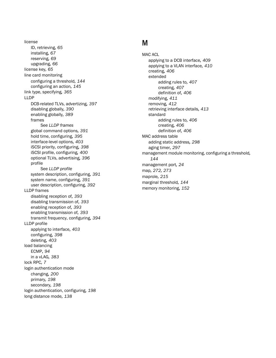Brocade Network OS NETCONF Operations Guide v4.1.1 User Manual | Page 613 / 622