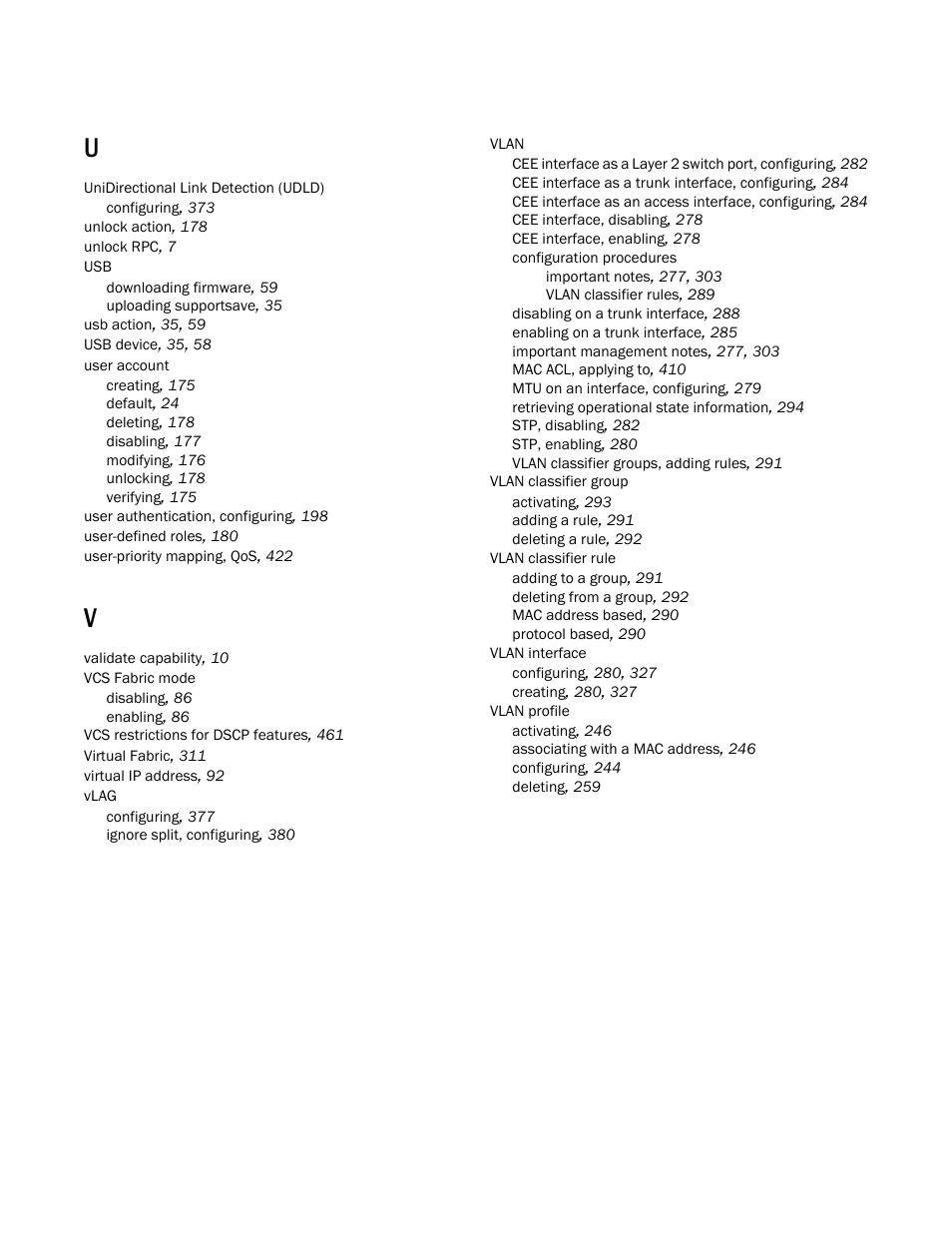 Brocade Network OS NETCONF Operations Guide v4.1.1 User Manual | Page 620 / 622