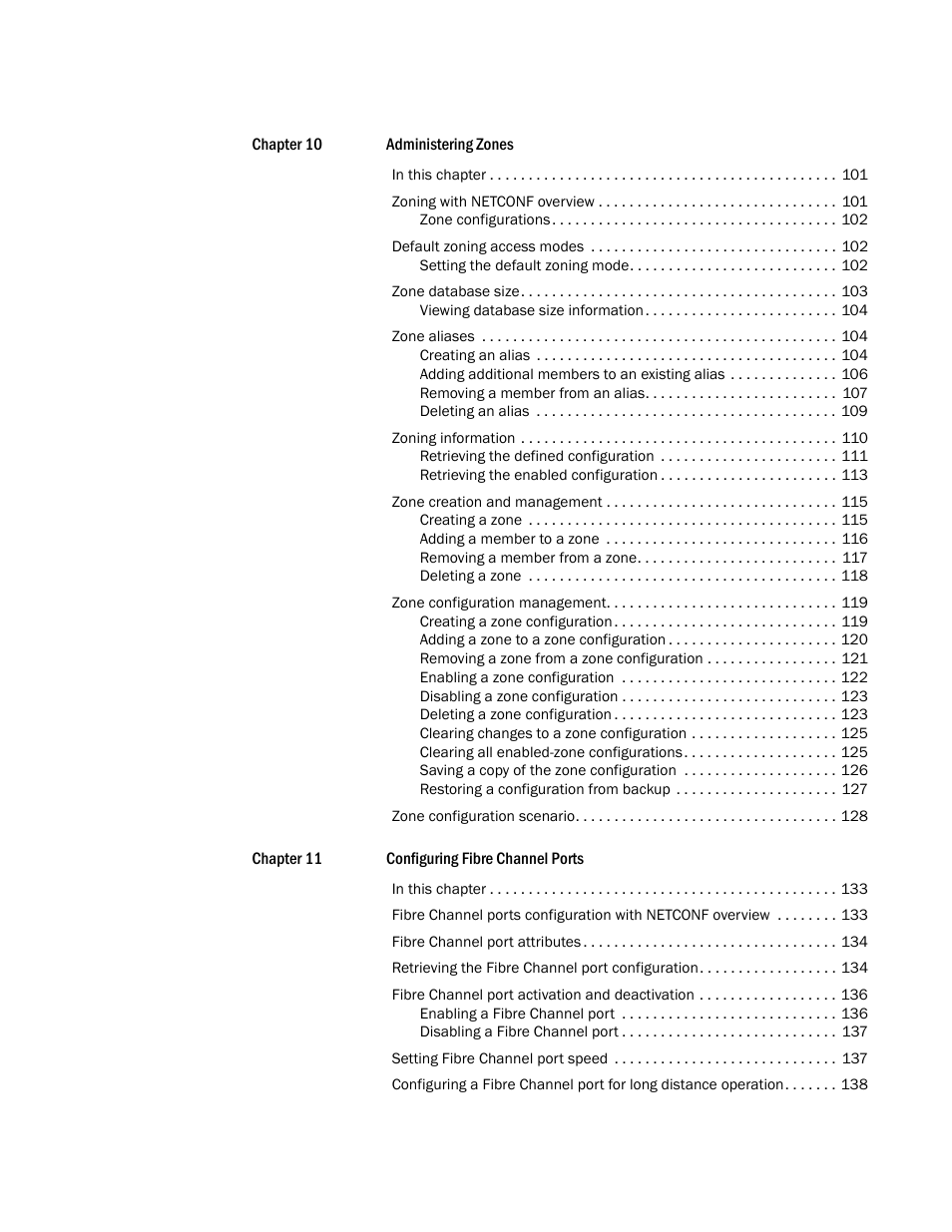 Brocade Network OS NETCONF Operations Guide v4.1.1 User Manual | Page 9 / 622