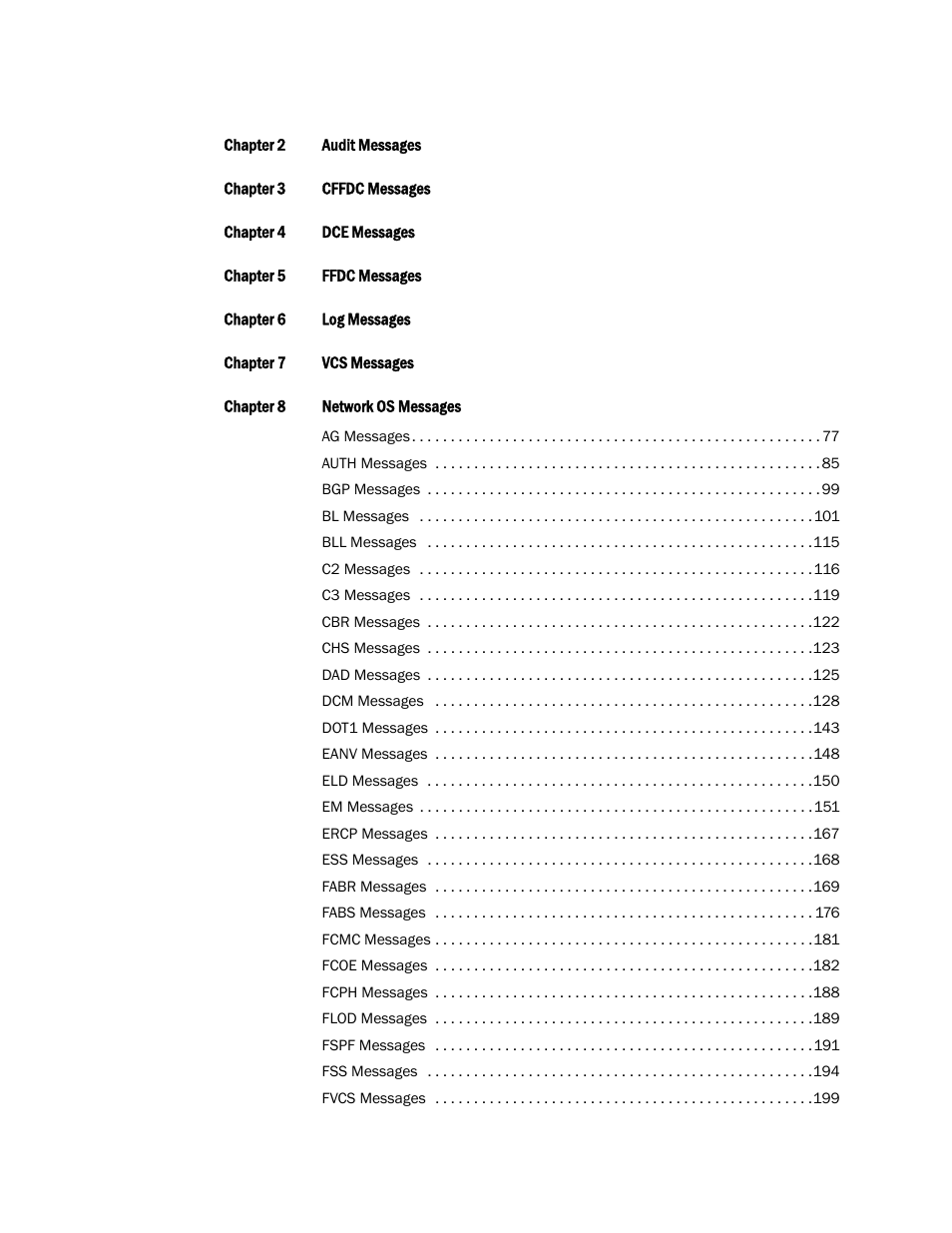 Brocade Network OS Message Reference v4.1.1 User Manual | Page 7 / 478