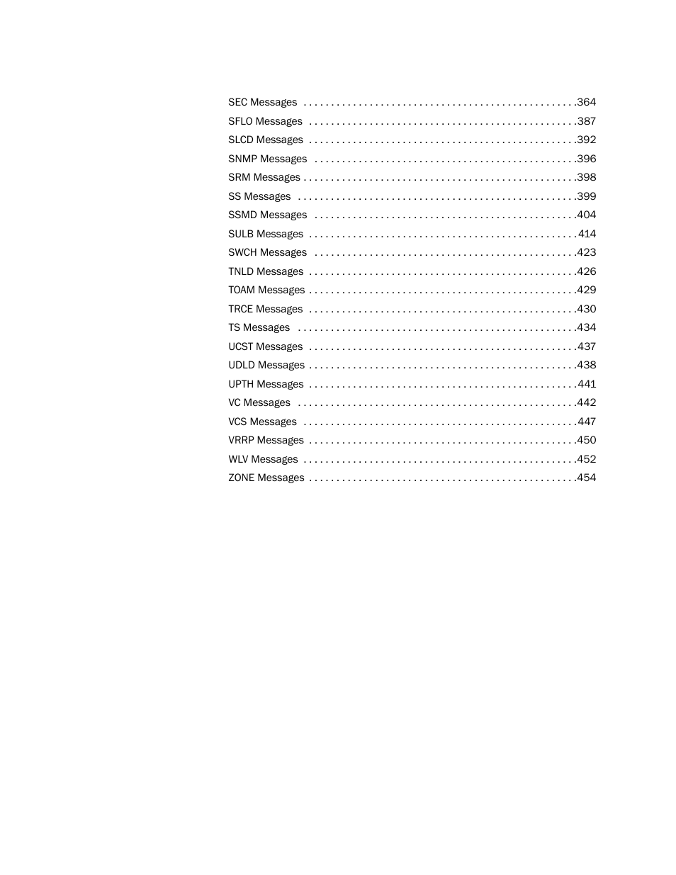 Brocade Network OS Message Reference v4.1.1 User Manual | Page 9 / 478