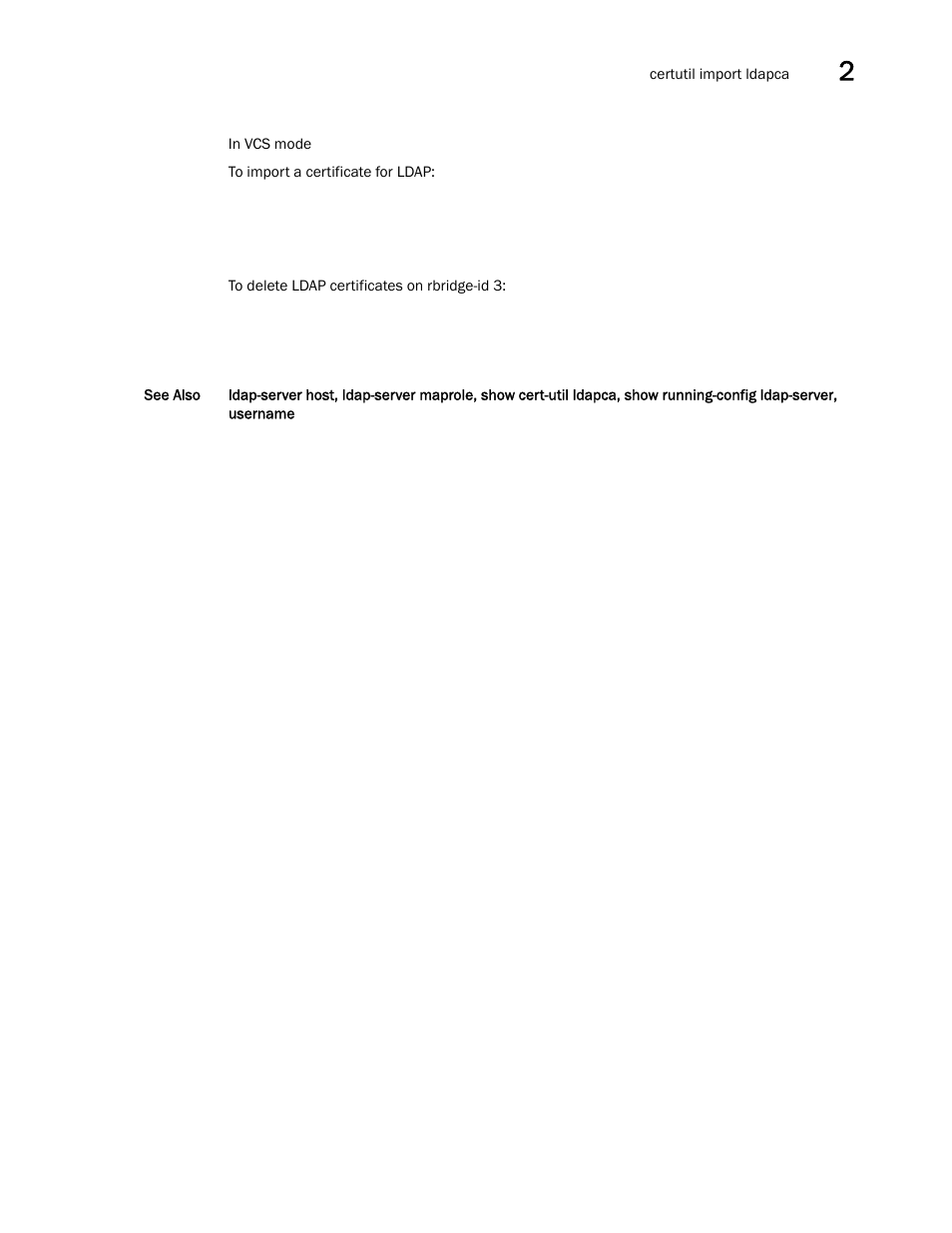 Brocade Network OS Command Reference v4.1.0 User Manual | Page 103 / 1418