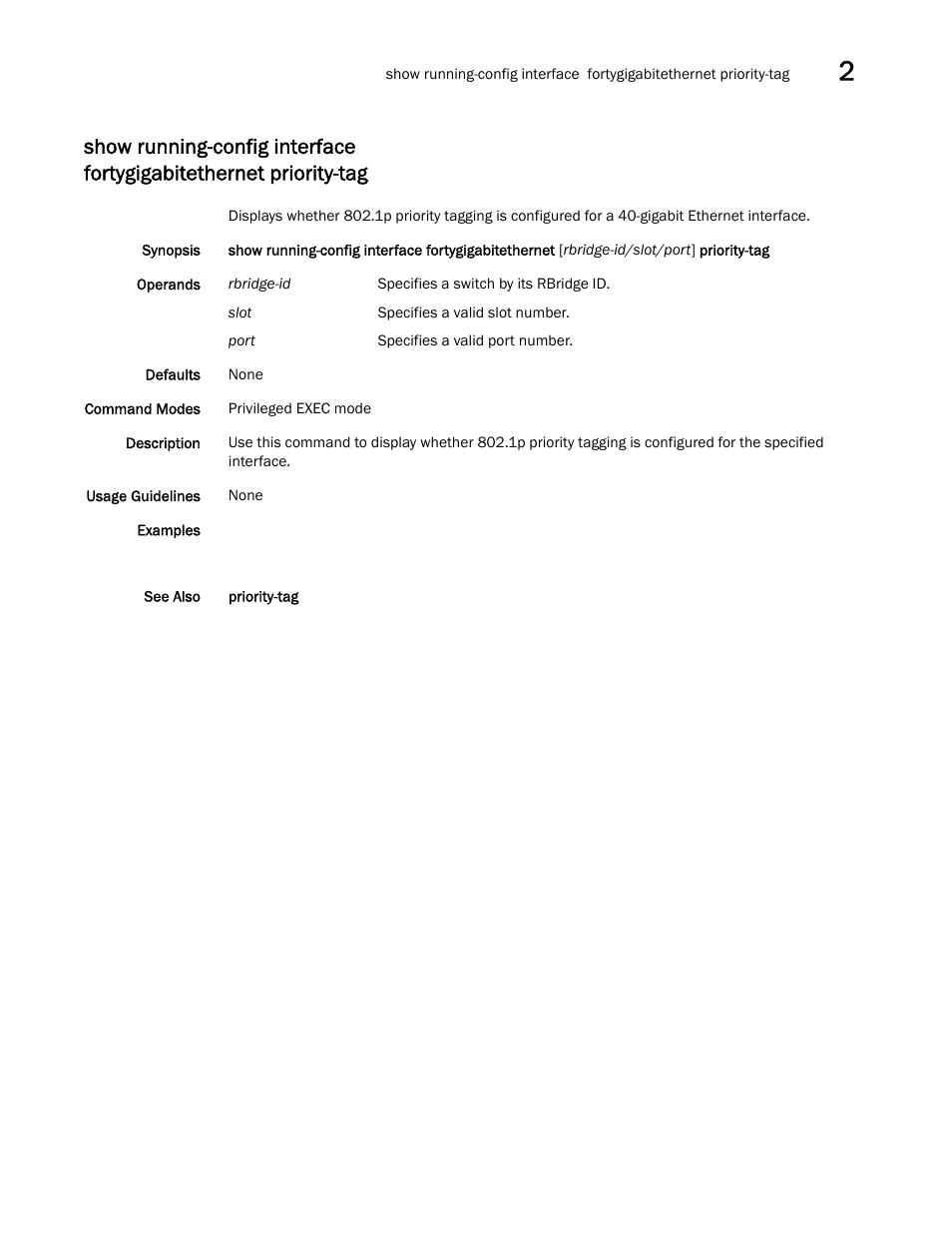 Brocade Network OS Command Reference v4.1.0 User Manual | Page 1065 / 1418