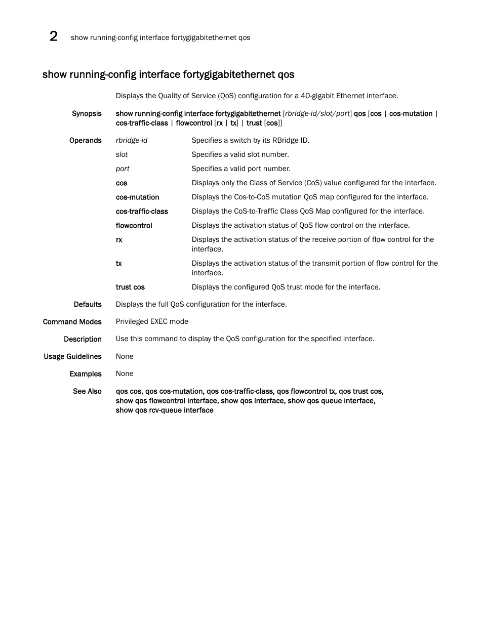 Brocade Network OS Command Reference v4.1.0 User Manual | Page 1066 / 1418