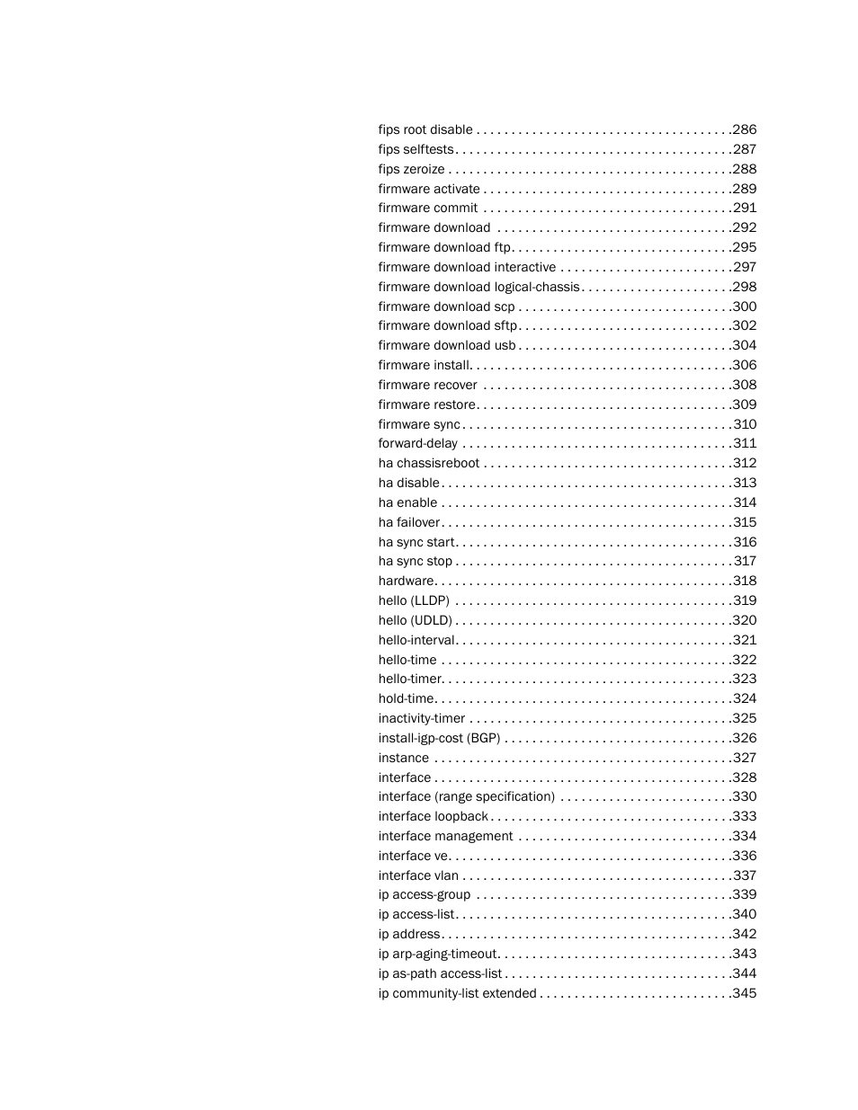 Brocade Network OS Command Reference v4.1.0 User Manual | Page 11 / 1418