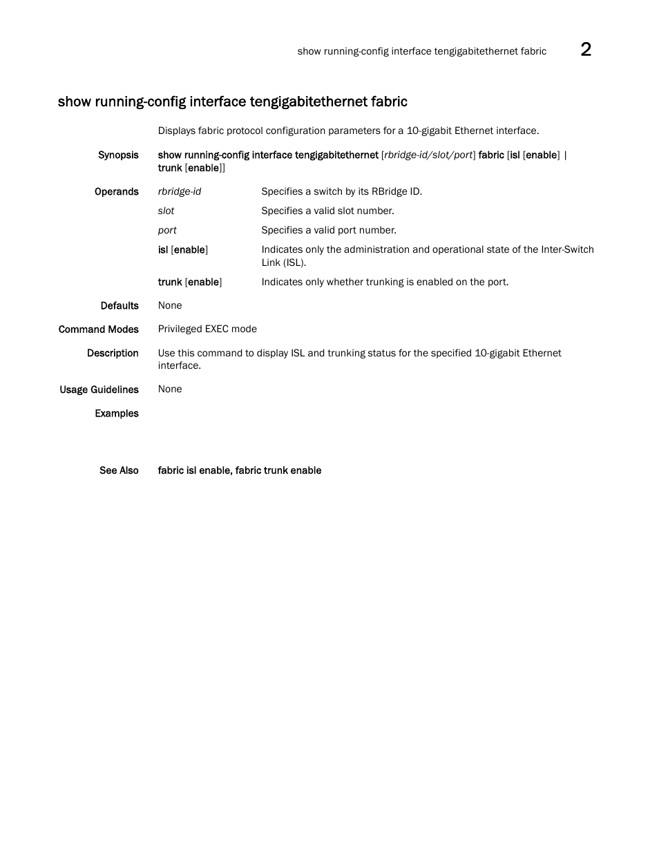 Brocade Network OS Command Reference v4.1.0 User Manual | Page 1101 / 1418