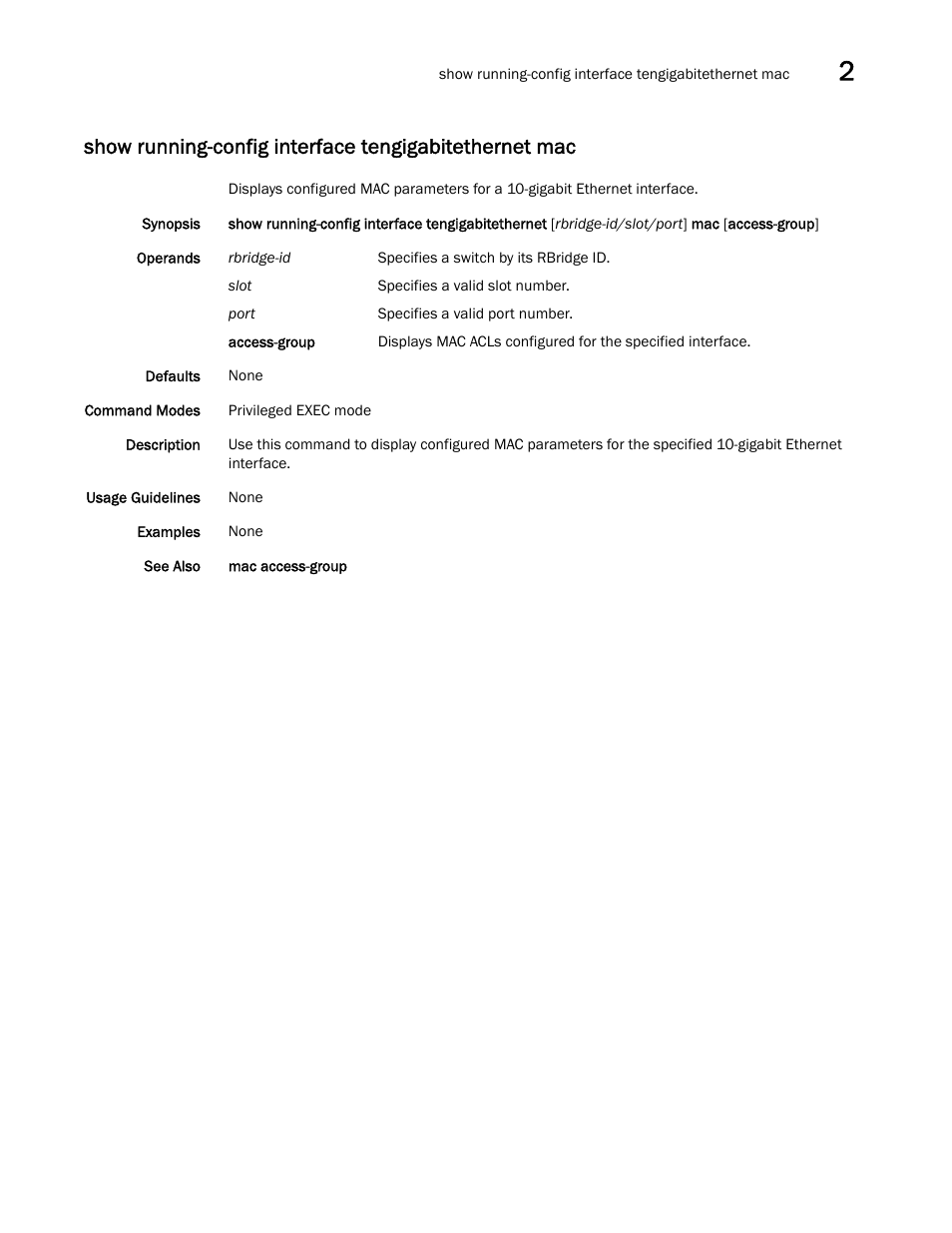 Brocade Network OS Command Reference v4.1.0 User Manual | Page 1105 / 1418