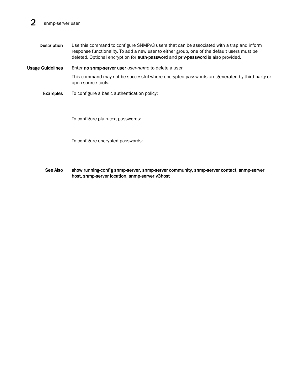 Brocade Network OS Command Reference v4.1.0 User Manual | Page 1270 / 1418