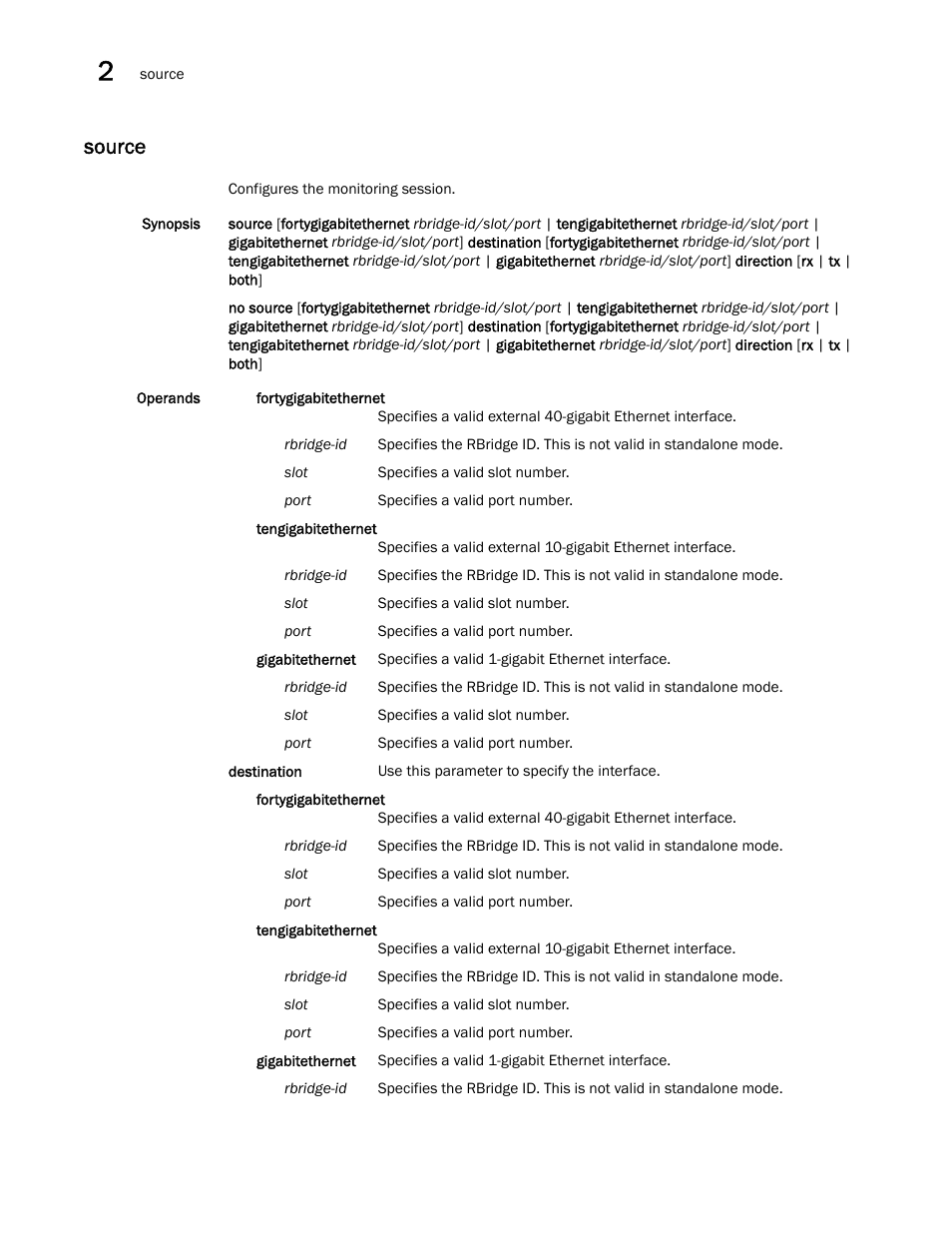 Source | Brocade Network OS Command Reference v4.1.0 User Manual | Page 1272 / 1418