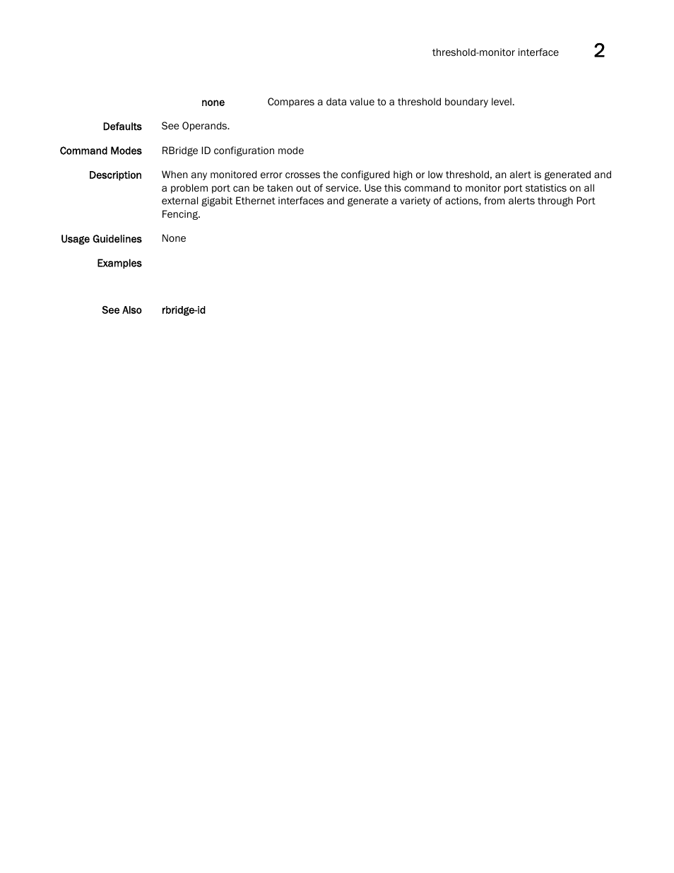 Brocade Network OS Command Reference v4.1.0 User Manual | Page 1351 / 1418