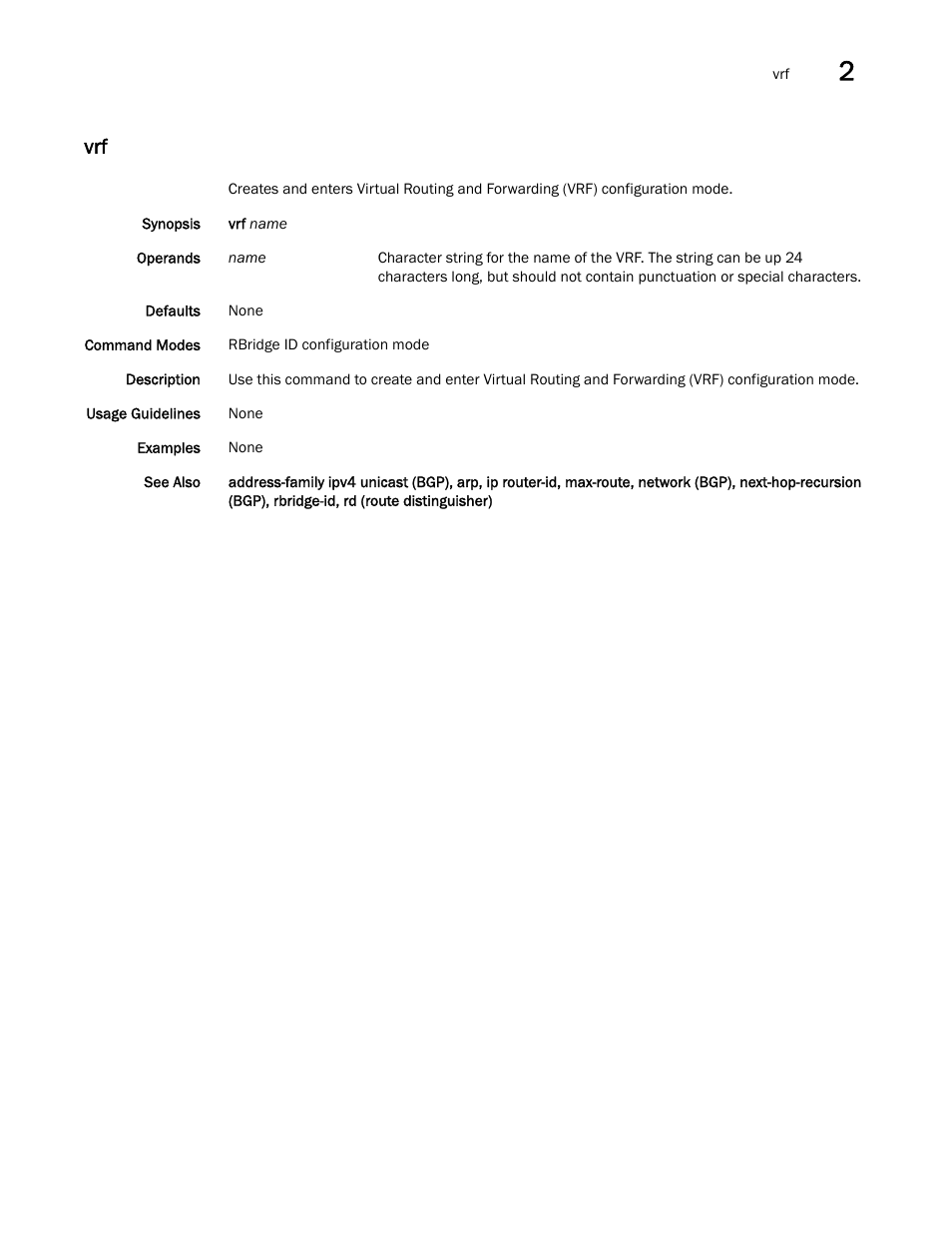 Brocade Network OS Command Reference v4.1.0 User Manual | Page 1403 / 1418