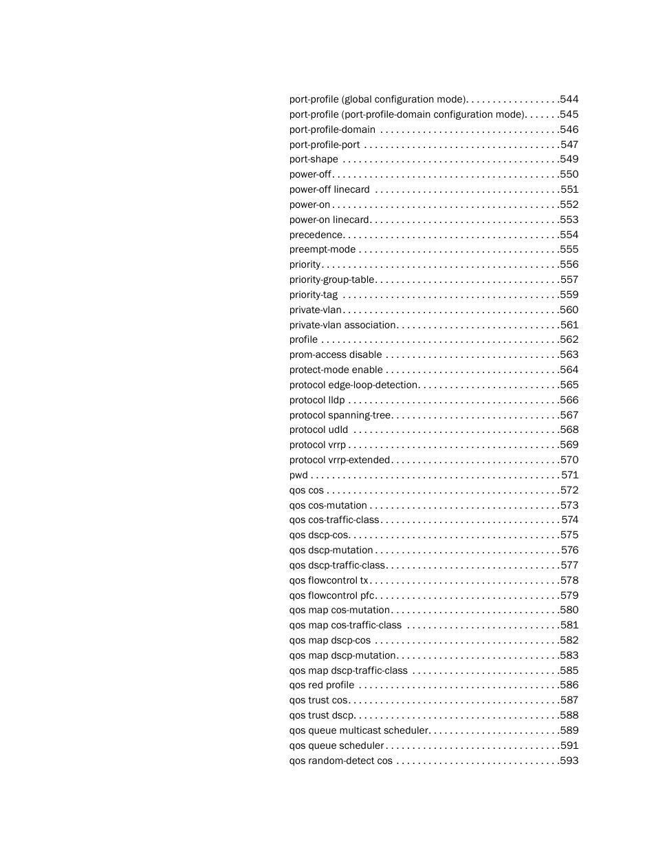 Brocade Network OS Command Reference v4.1.0 User Manual | Page 16 / 1418
